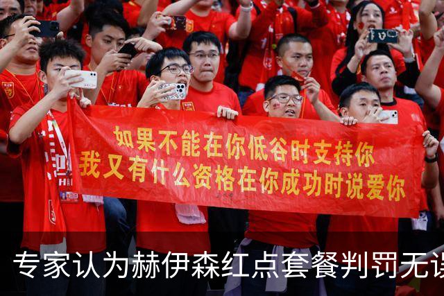 专家认为赫伊森红点套餐判罚无误
