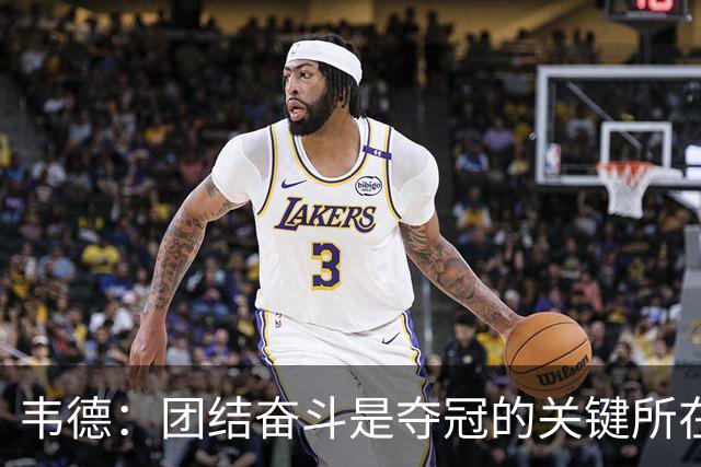 韦德：团结奋斗是夺冠的关键所在